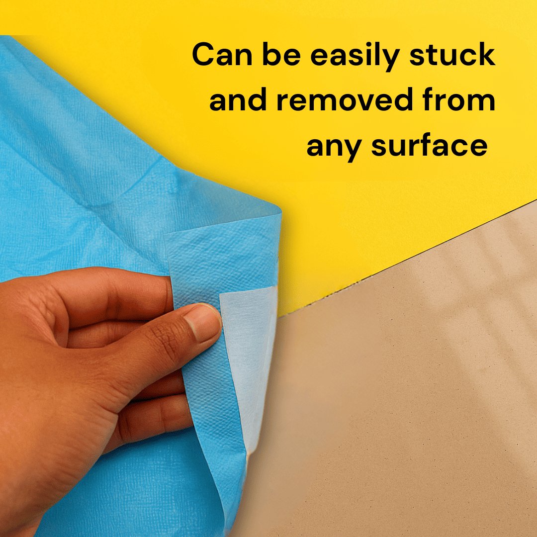 Leak-Proof Disposable Pet Toilet Training Mats (pack of 10), 60x90 cm Super Absorbent, Odor-Free, Waterproof Pee Pads for Dogs & Cats