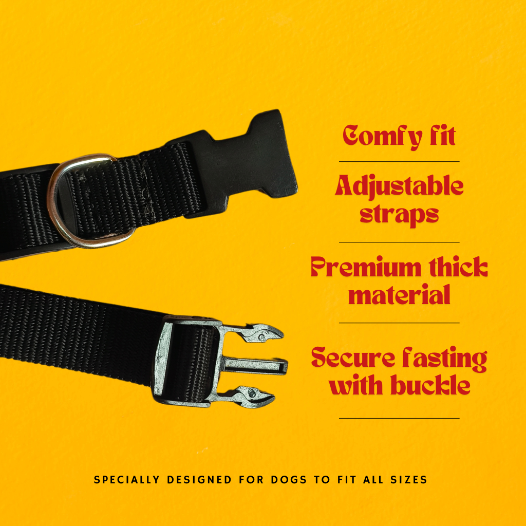 Superhero Print 02 Dog Bandana with Adjustable Belt and Lock Buckle for Secure Fasting